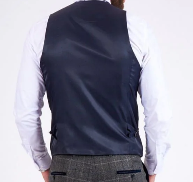 Marc Darcy Scott Grey Waistcoat