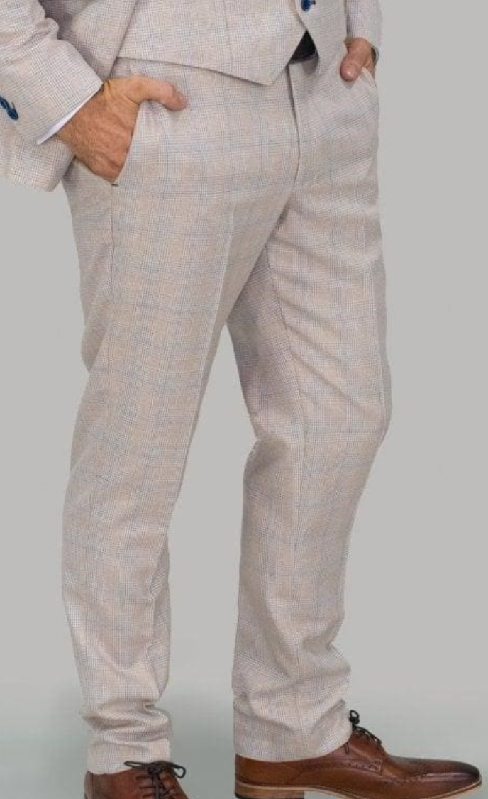 Cavani Caridi Cream Trousers