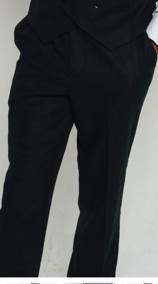 Charles Grey Eldon Black Trousers