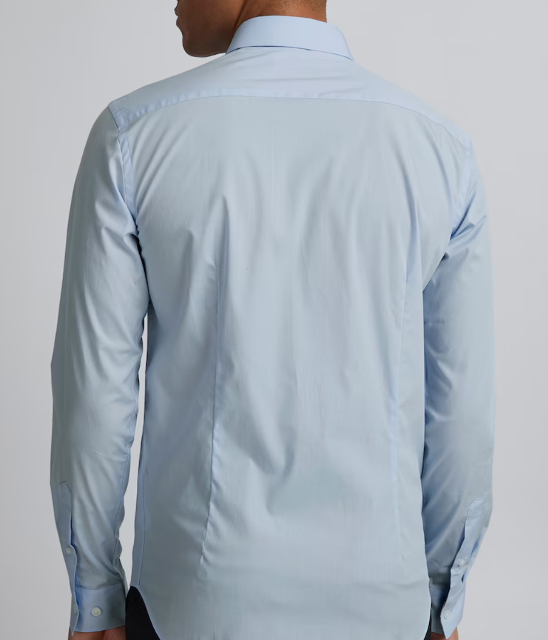 Casual Friday Palle Slim Fit Long Sleeve Pale Blue Shirt