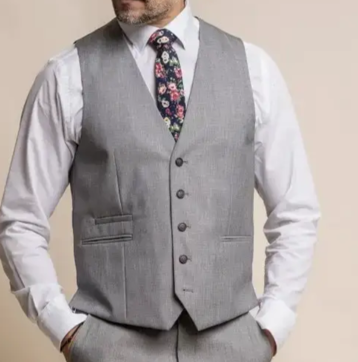 Cavani Reegan Grey Waistcoat