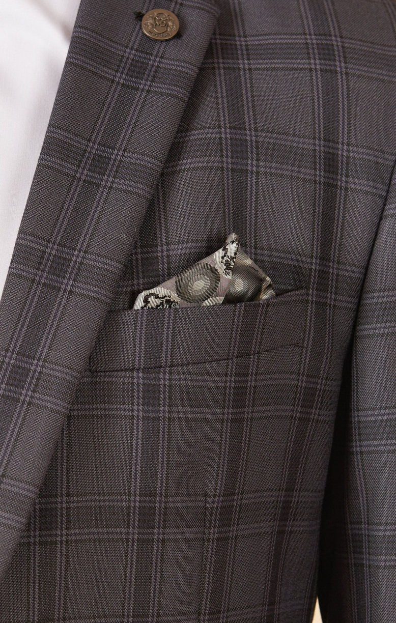Marc Darcy Jose Grey Check Jacket