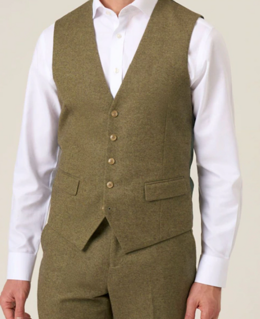 Skopes Sage Green Fox Waistcoat