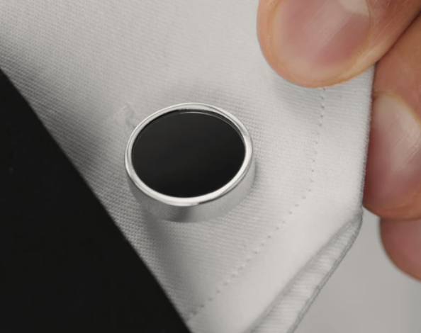 Squires Black Cufflinks