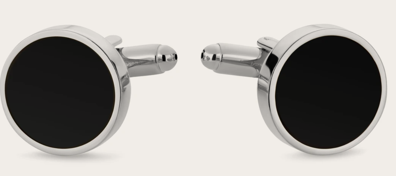 Squires Black Cufflinks