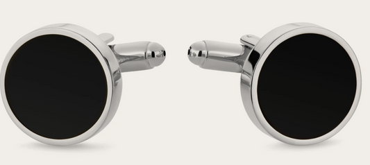 Squires Black Cufflinks