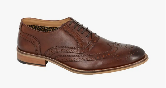 Goor Roamers Oxford Conker Brown Shoes