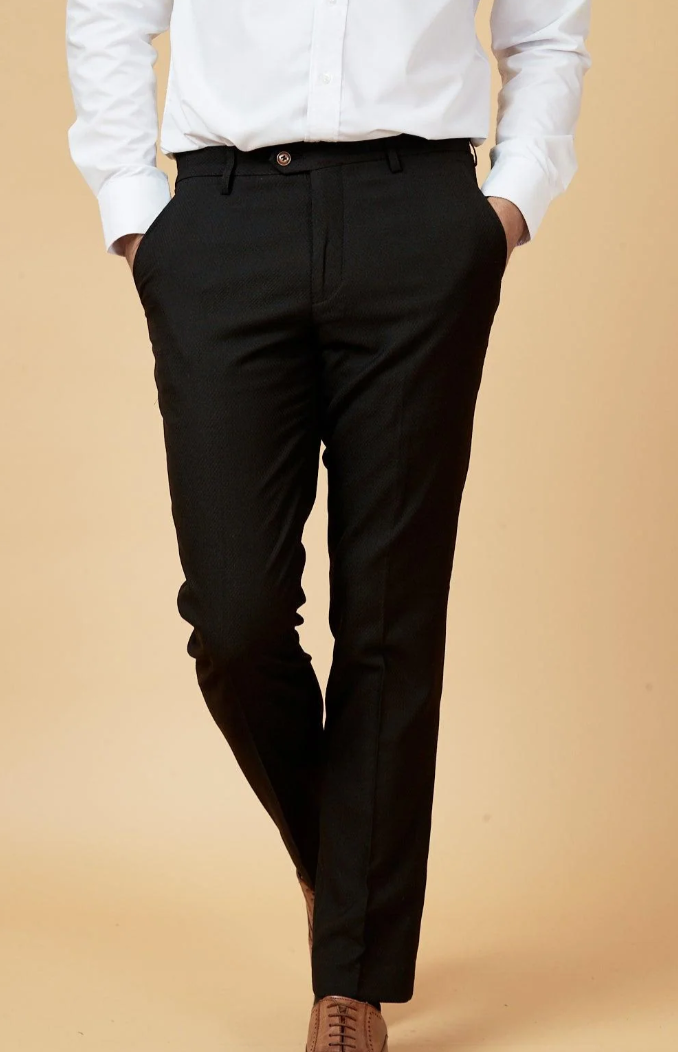 Marc Darcy Max Black Trousers