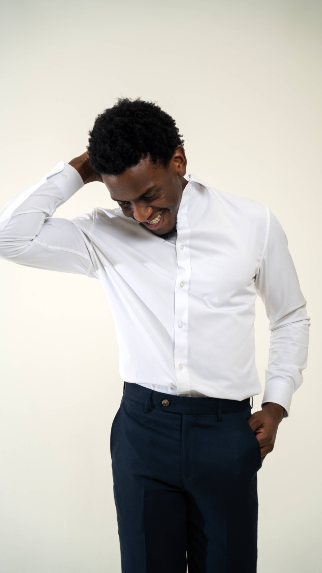 Charles Grey Louie White Shirt