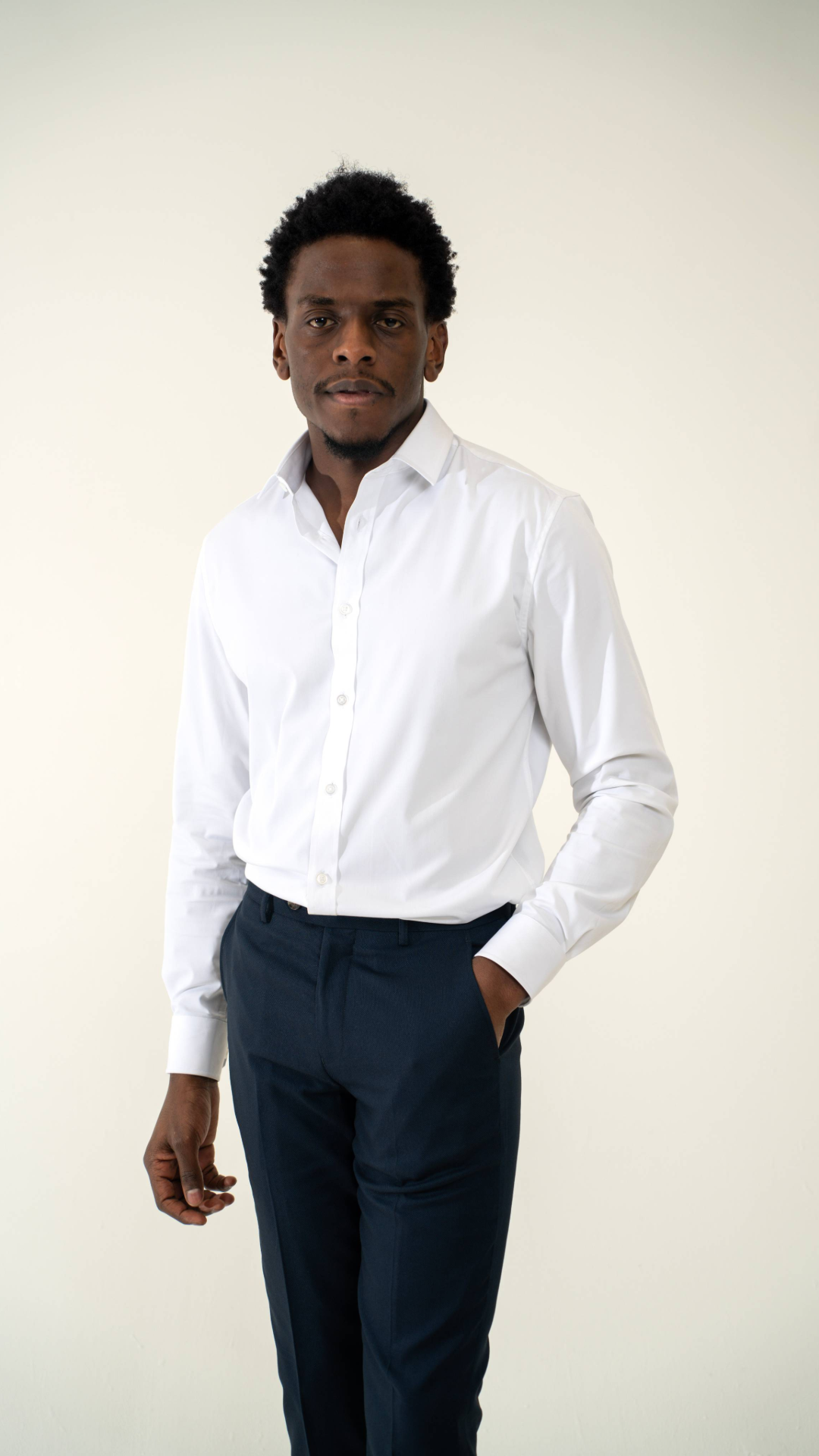 Charles Grey Louie White Shirt