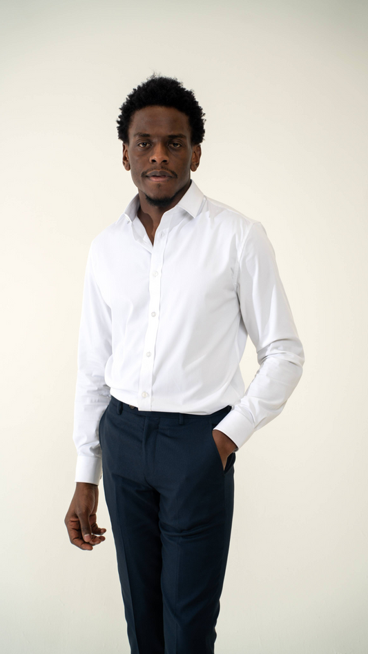 Charles Grey Louie White Shirt