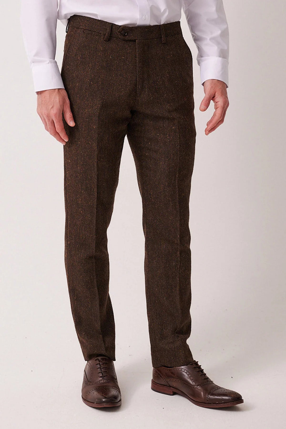 Marc Darcy Dean Brown Trousers