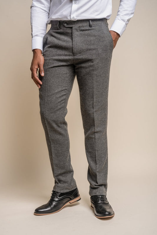 Martez Grey Trousers by Cavani  SALE