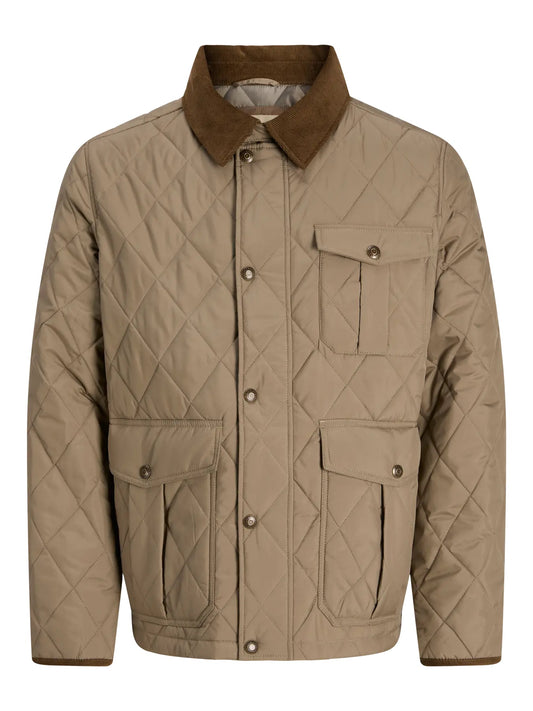 Jack & Jones Brindle Quilted Jacket