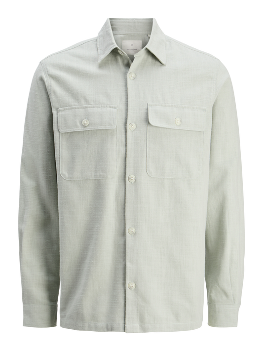 Jack&Jones Comfort Fit Overshirt Aqua Gray