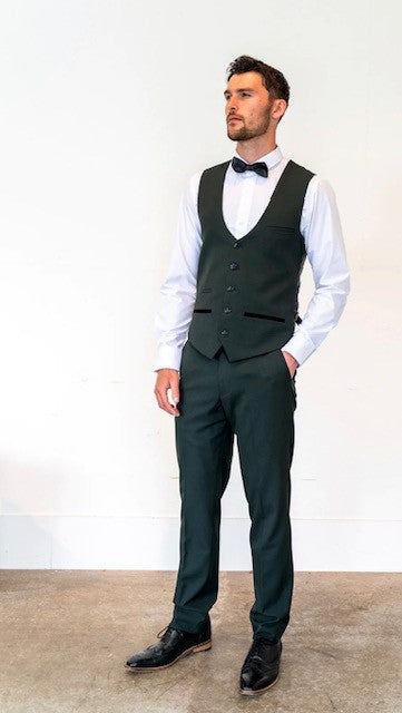 Marc Darcy Bromley Olive Waistcoat