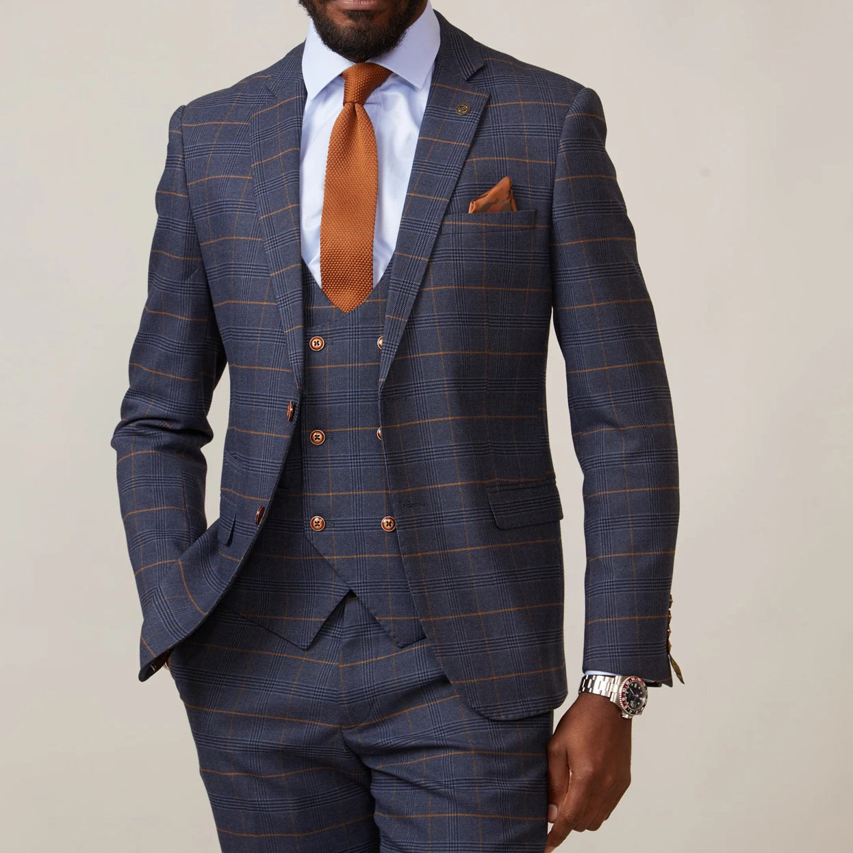 Marc Darcy Jenson Marine 3 Piece Suit
