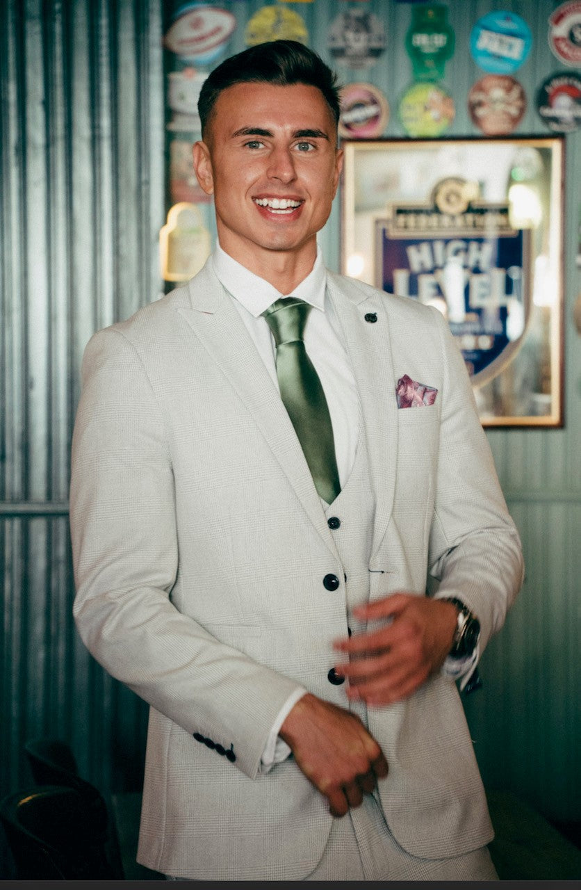 Marc Darcy Bromley Stone 3 Piece Suits