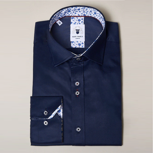 Alfie Navy Shirt by Marc Darcy