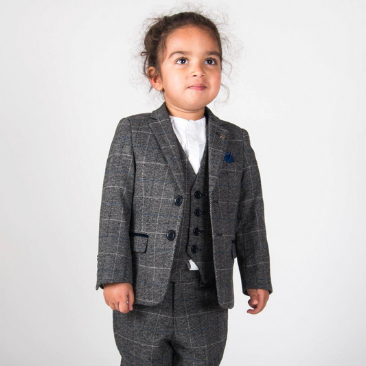 Marc Darcy Scott Grey Junior Suits