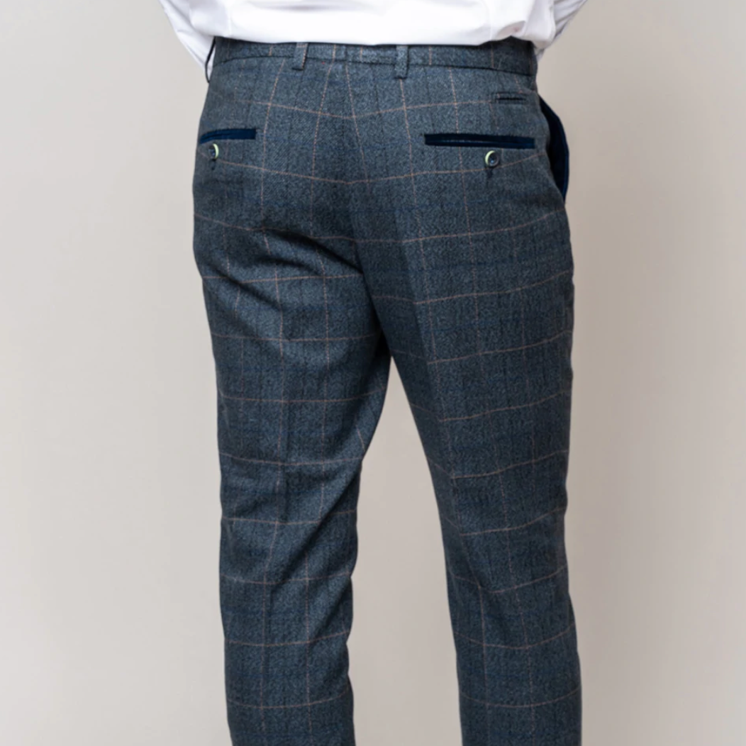 Marc Darcy Scott Blue Trousers