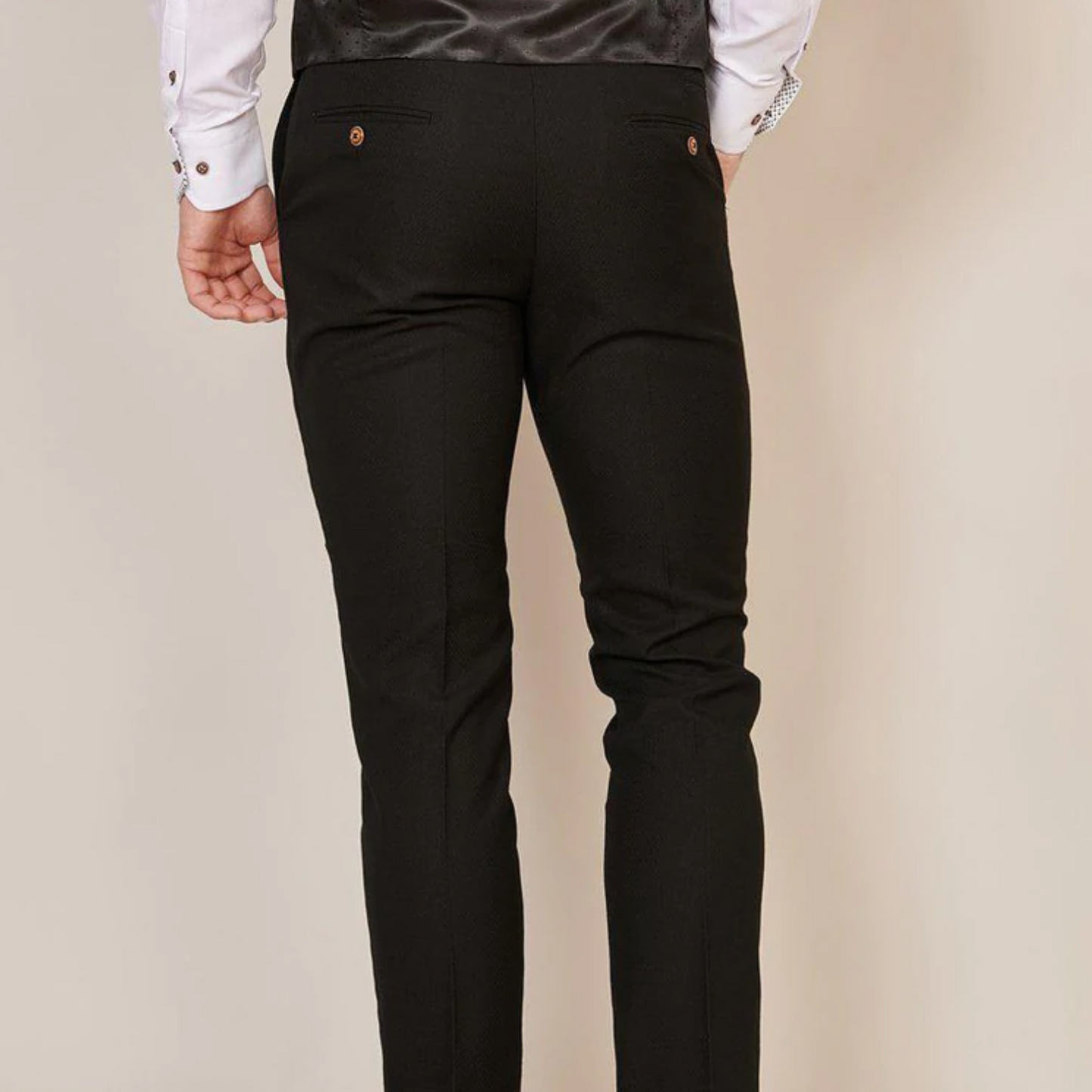 Marc Darcy Max Black Trousers