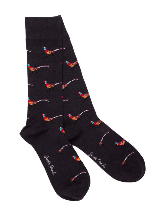 Pheasant Socks by Swole Panda