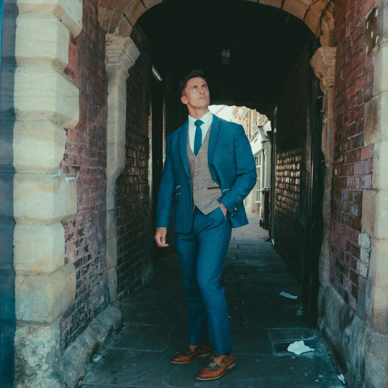 Dion Mix And Match Three Piece Suit by Marc Darcy