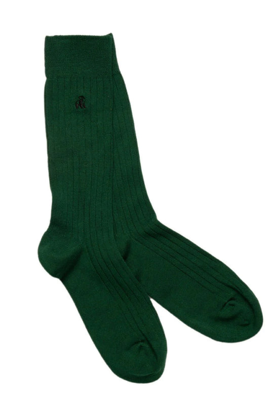 Swole Panda Green Socks