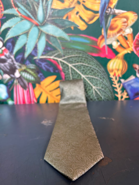 L A Smith Leafy Paisley Tie